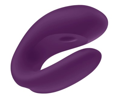 Wibrator dla par - Satisfyer Double Joy Violet